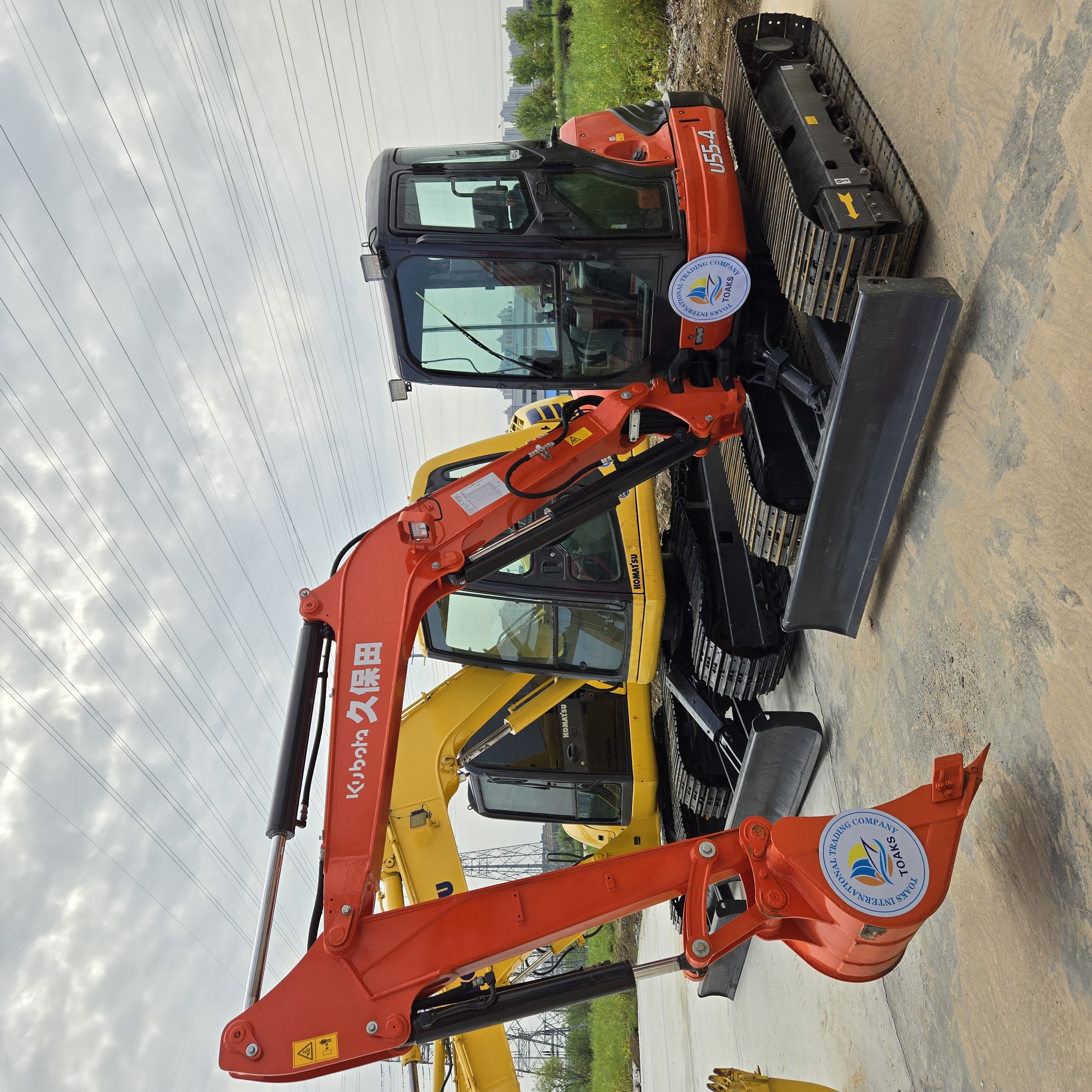 High quality and good condition mini excavator used kubota u55 excavator machine kubota  u55  for sale