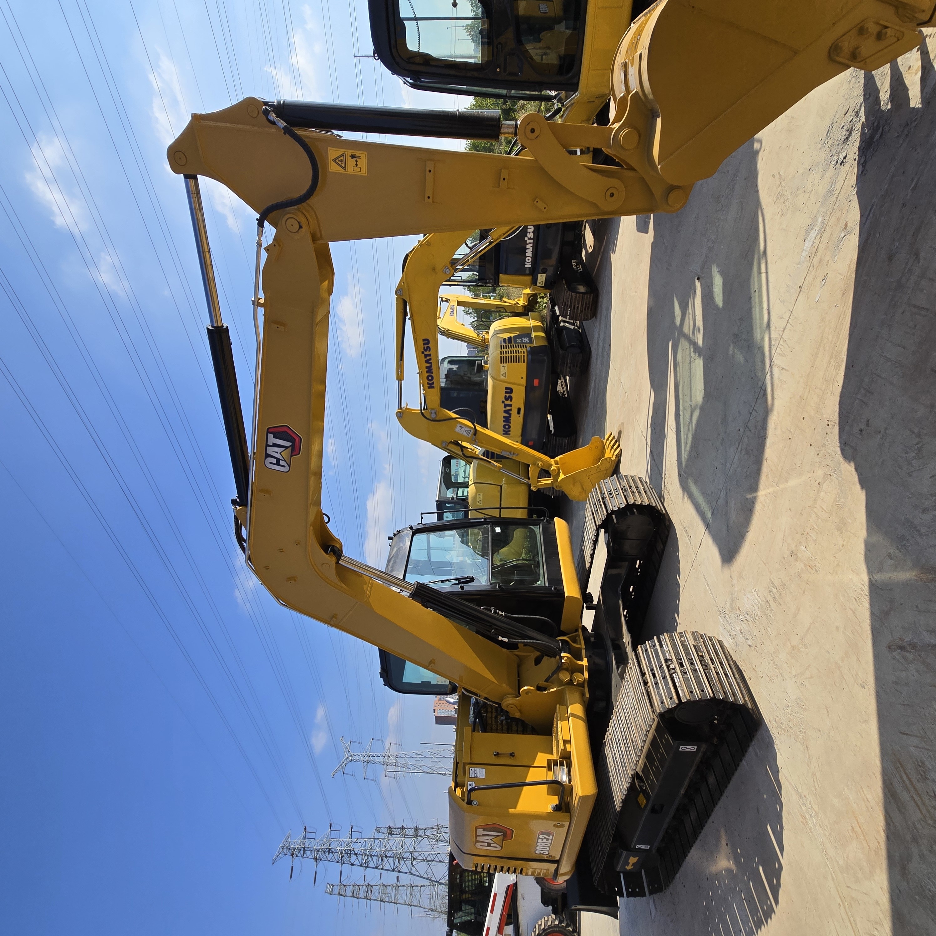 8 ton excavator mini Used CAT 308C 308E 308E2 308C 307 306 305.5 second hand crawler excavator construction machine in stock