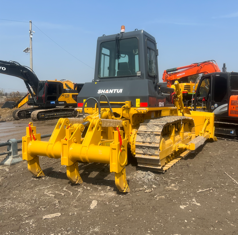 The second-hand SHANTUI SD16 Hydraulic 160HP Bulldozer IN GOOD Condition on sale