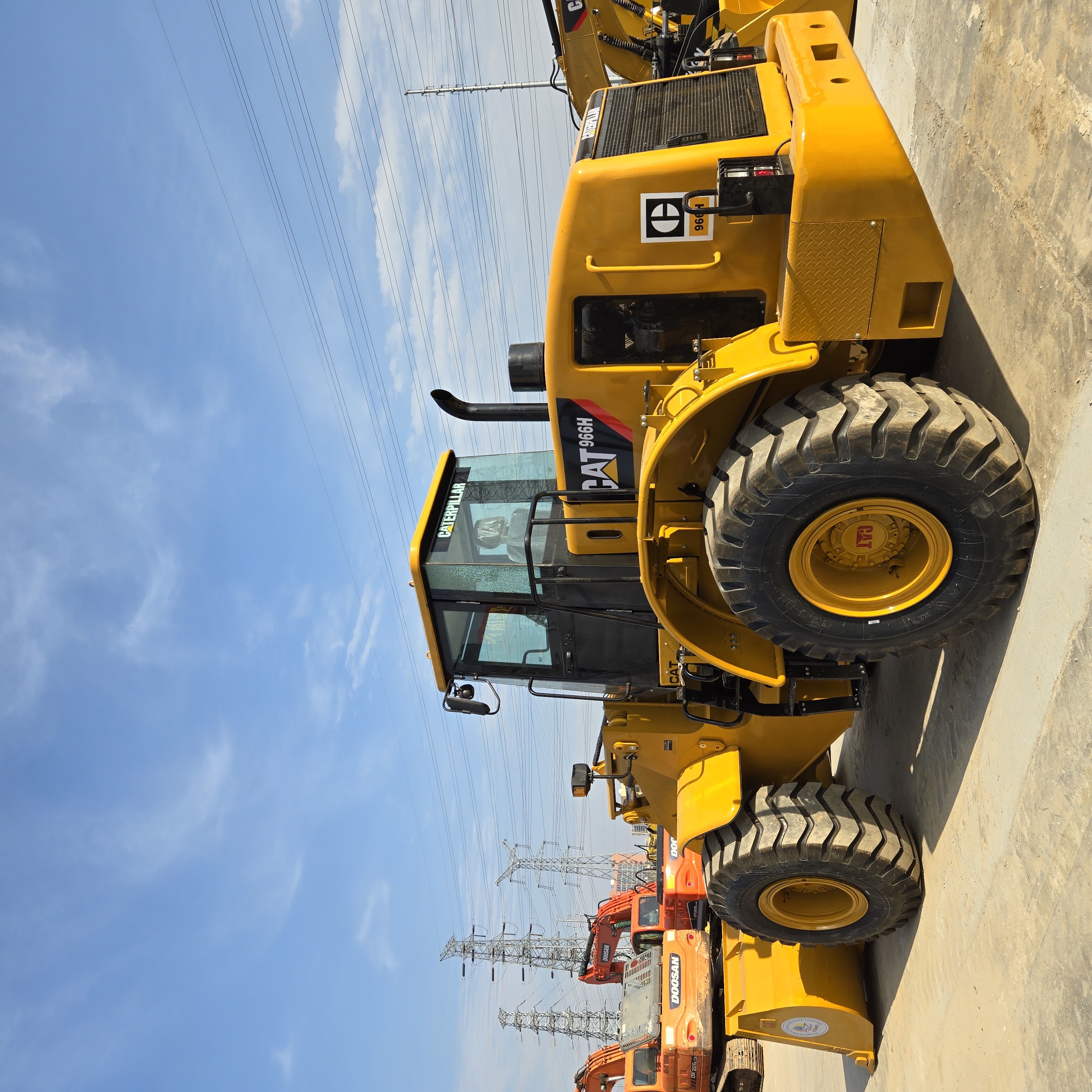 Popular Used loader 966H for sale 90% new CAT 966H loader in stock