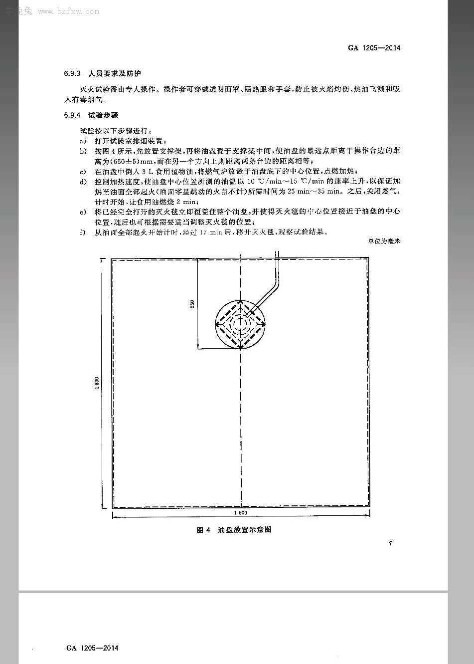 GA-1205-2014滅火毯