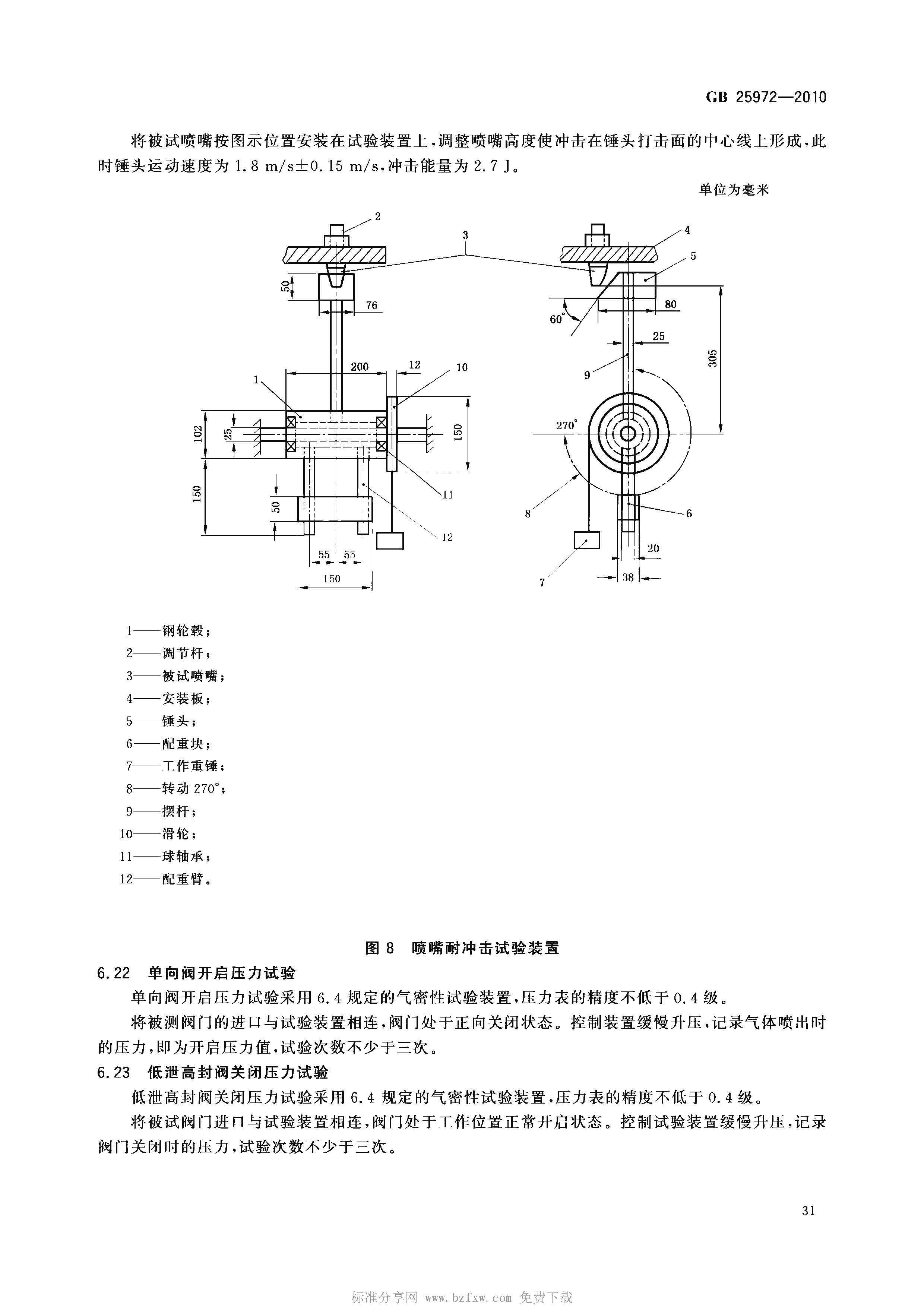 GB 25972-2010 氣體滅火系統(tǒng)及部件(正式版)