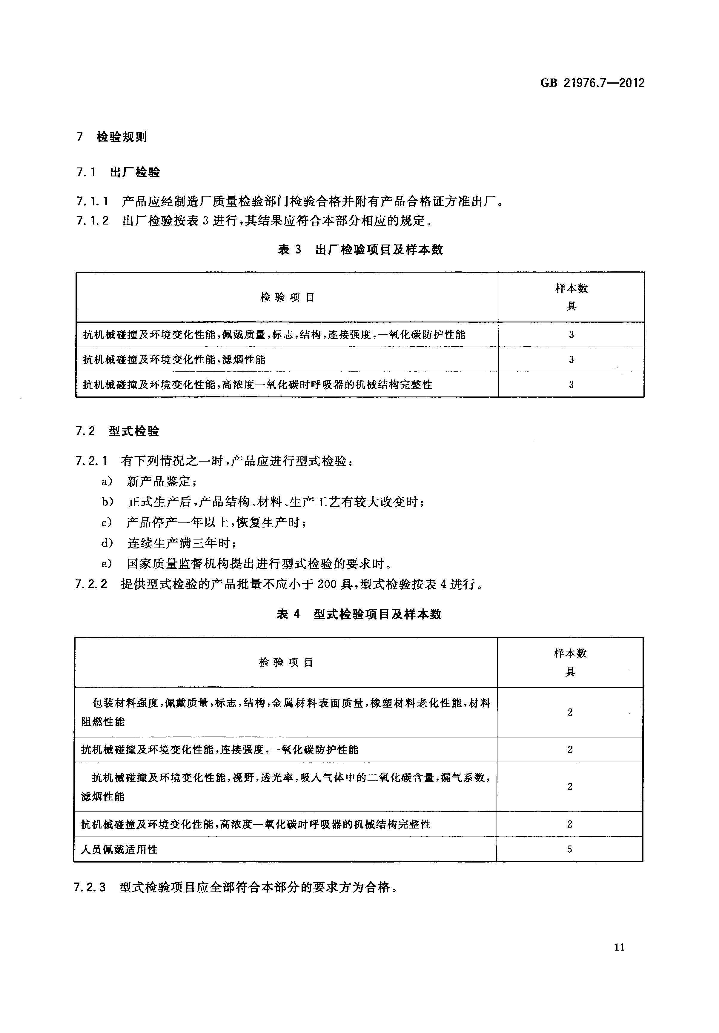 GB21976_7-2012建筑火災逃生避難器材_第7部分_過濾式消防自救呼吸器