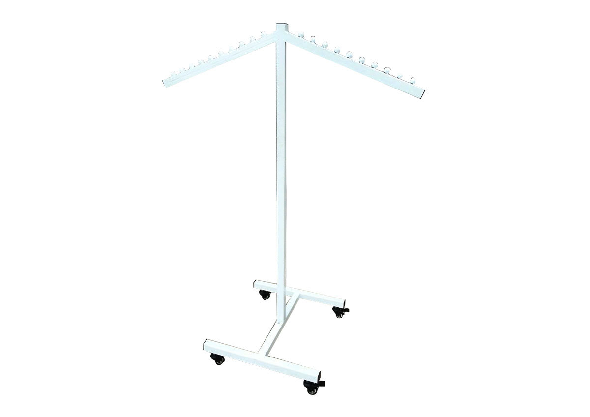 Supermarket hanging style floor carpet display racks