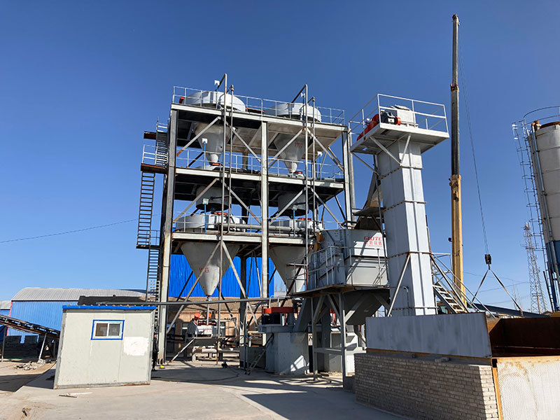 Oil fracturing sand production line