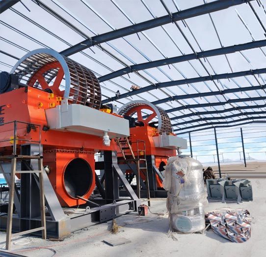 Línea de producción de procesamiento de mineral de manganeso Línea de producción de procesamiento de mineral de manganeso