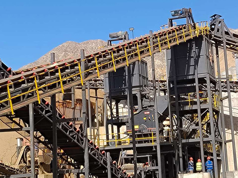 Ilmenite processing line