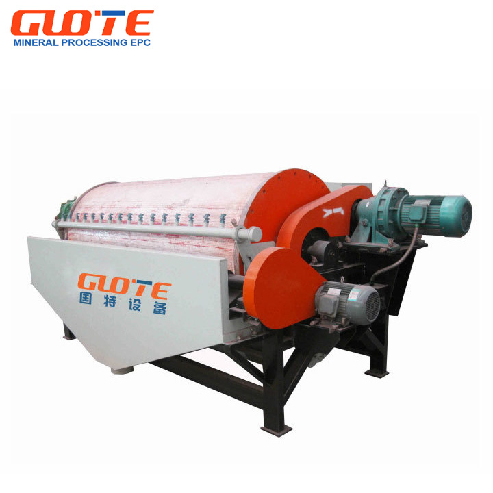 Permanent Magnet Rotary Wet Drum Magnetic Separator