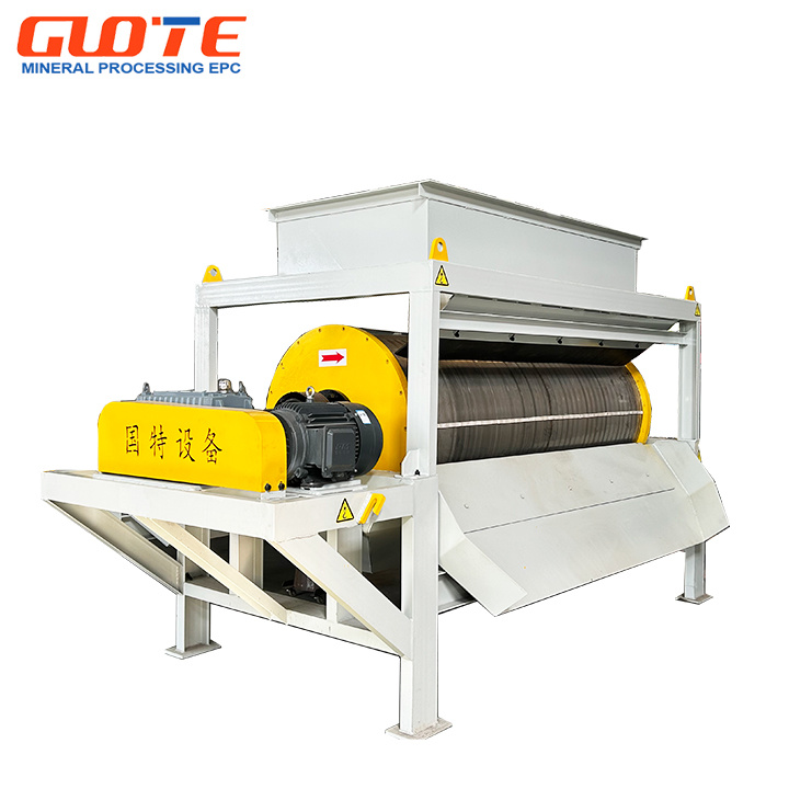 Permanent Magnet Dry Rotary Drum Magnetic Separator