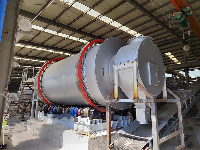 Three-drum dryer