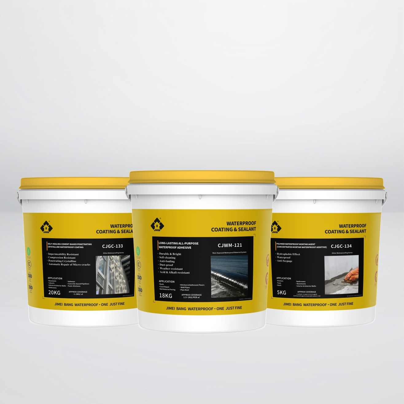 Non-Exposed Waterproof Mateiral System