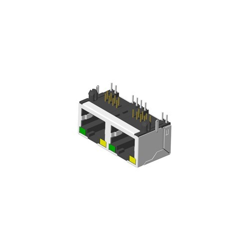 RJ45 8P8C connected 90DIP with/without light