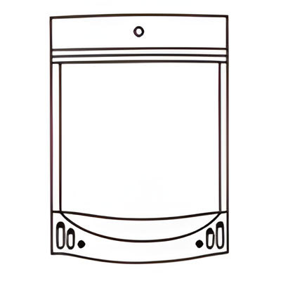 Self-supporting zipper bag Self-supporting zipper bag
