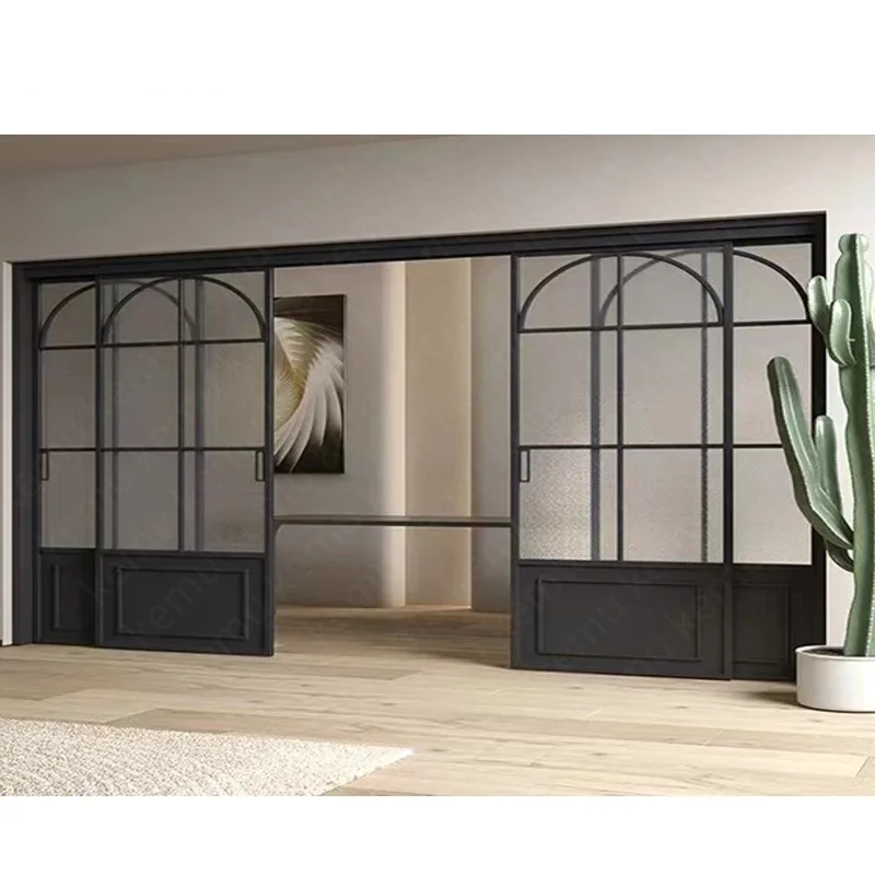 French-style vintage silding doors