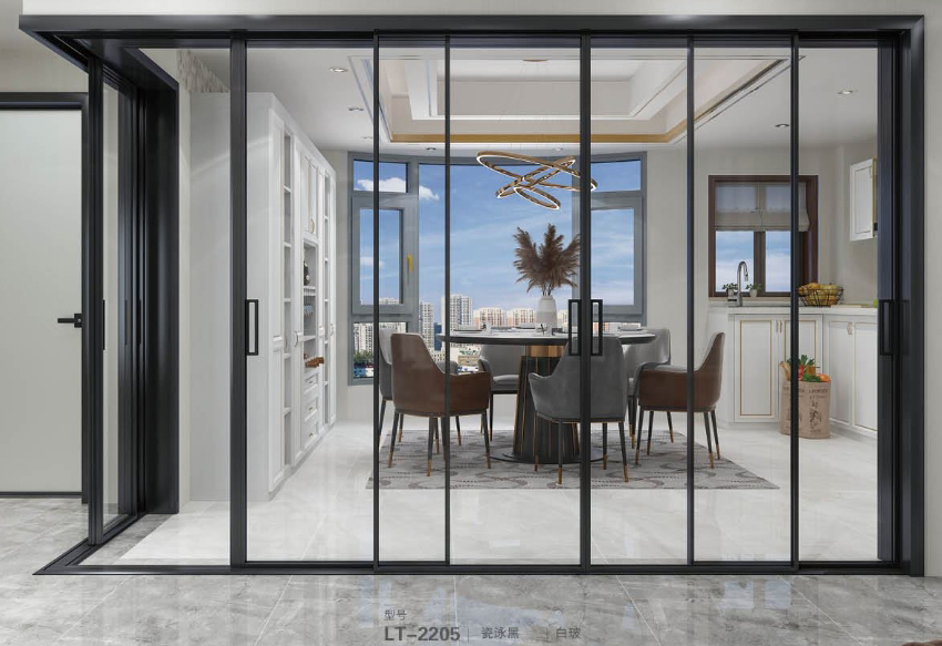 Living room silding door