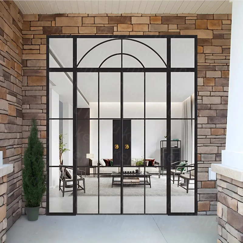 French-style vintage flush doors