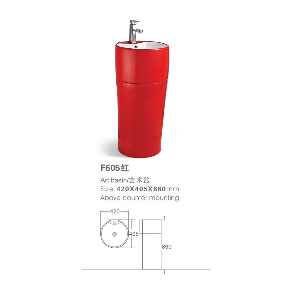F605 Red
