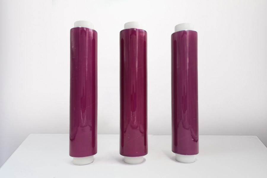 Purple PVC Cast Jumbo Roll
