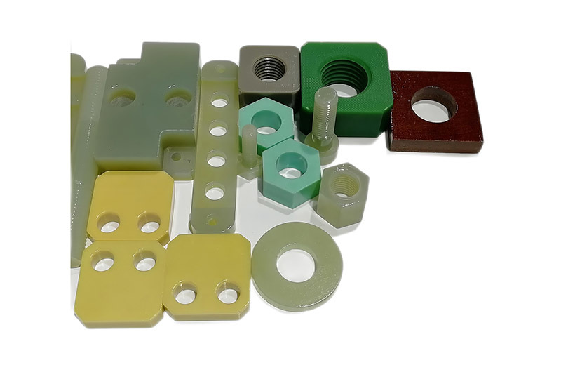Laminate processing parts