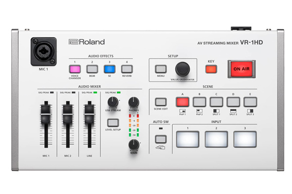 Roland 羅蘭 VR-1HD?音視頻直播切換臺導(dǎo)播切換臺