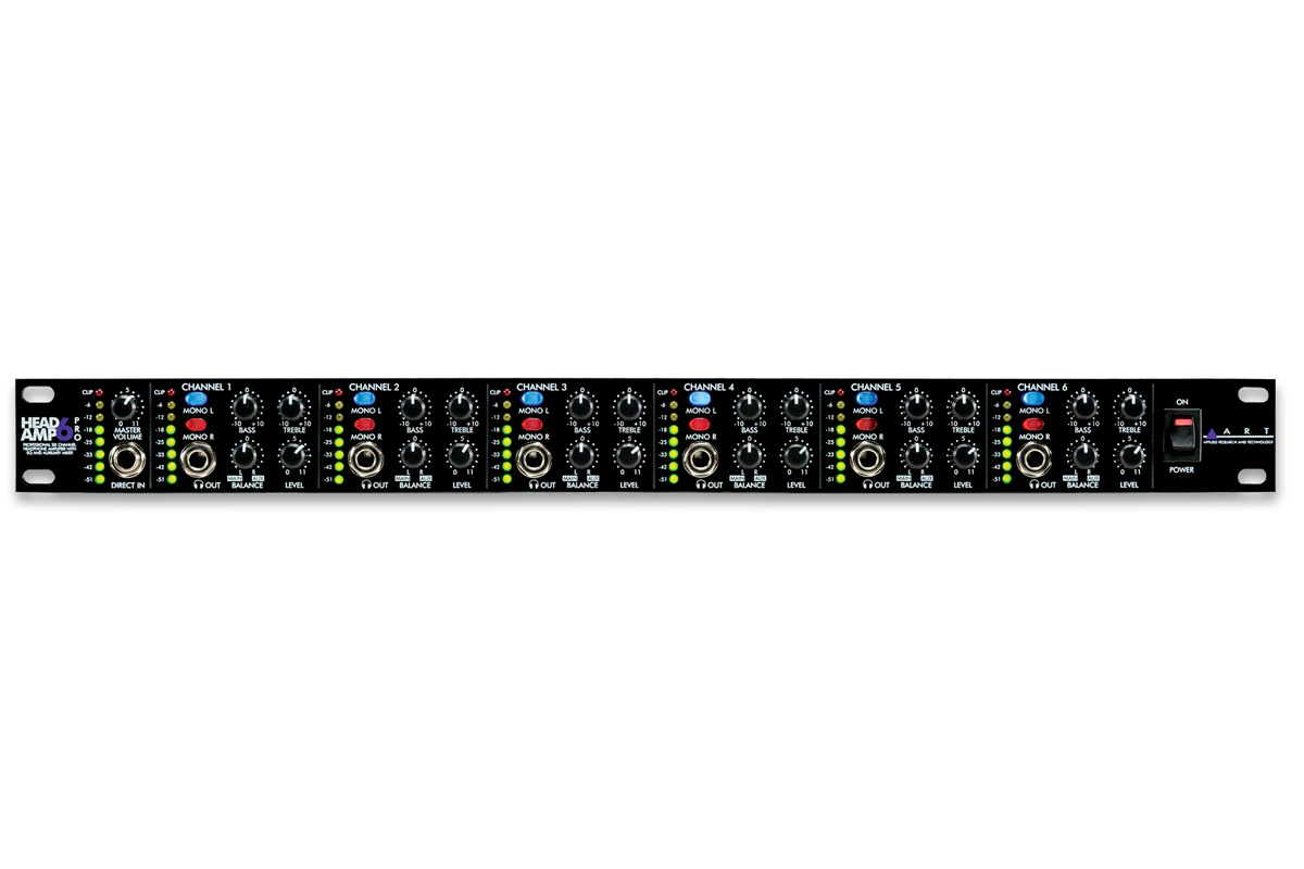ART HeadAmp6 Pro  6 通道 Pro 耳機(jī)放大器