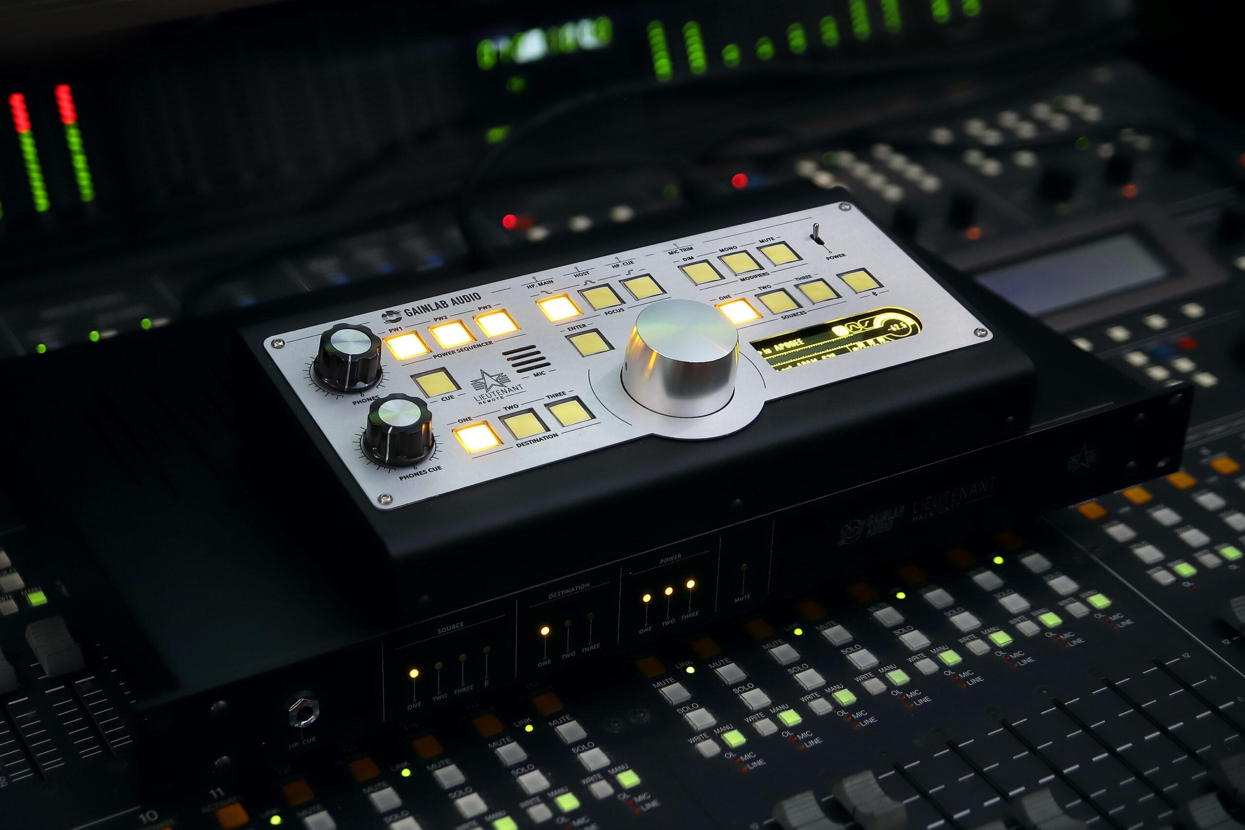 Gainlab Audio 推出 Lieutenant（GLA-MC1）監(jiān)聽控制器帶電源時序功能