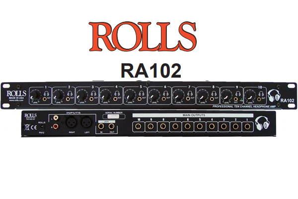 Rolls RA102 10路耳機(jī)放大器