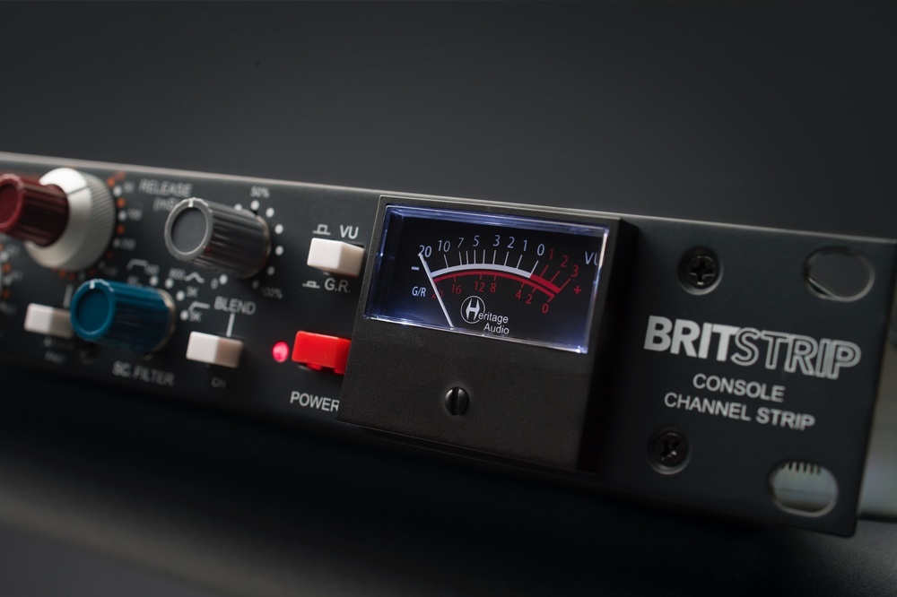Heritage Audio 上市聲音的藝術(shù)品 BritStrip 錄音系統(tǒng)通道條處理器