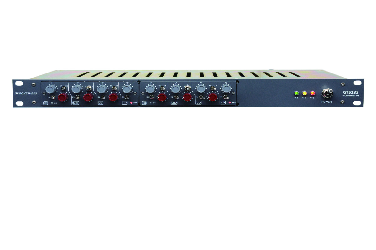 GrooveTubes GT5233 雙通道參數(shù)均衡器
