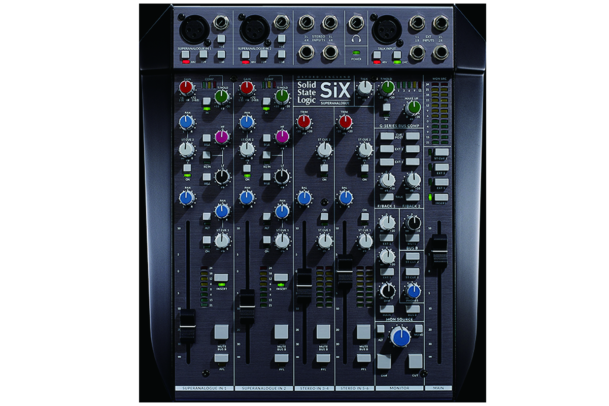 Solid State Logic SSL SiX 桌面臺式調(diào)音臺