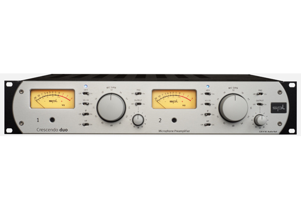 全球音蘭 SPL Crescendo duo 120V 雙通道麥克風(fēng)前置放大器上市