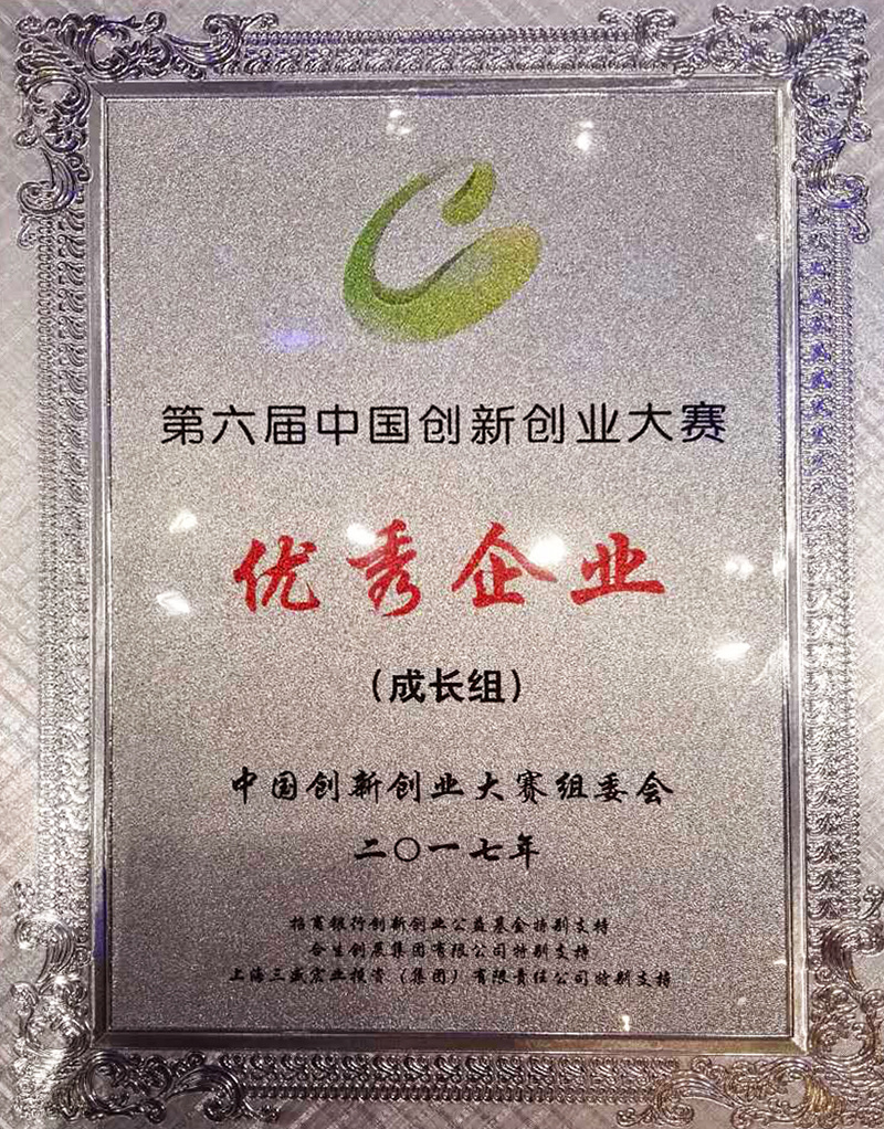 Award in the 6th National Innovation Competition