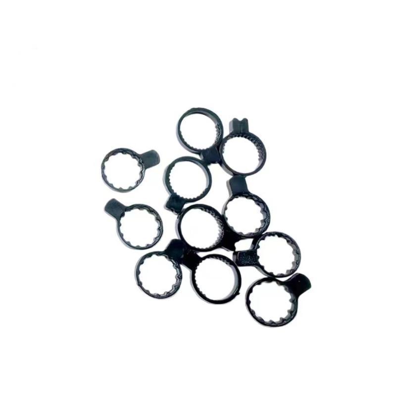 Vintage Black Plastic Lighter Parts Adjusting Ring