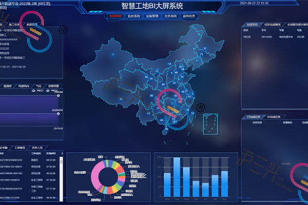 可視化大屏教學系統