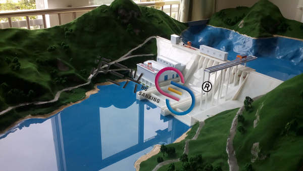 水利水電沙盤模型