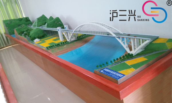 橋梁沙盤模型