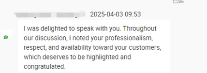 Sincere and rhythmic service is exactly what customers need