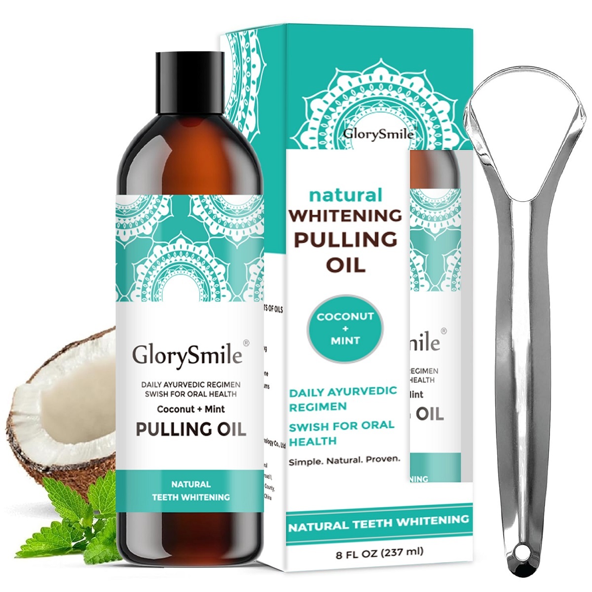 99% Coconut Oil Pulling Mouthwash