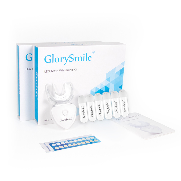 Glorysmile Home Luxe 6 LED-tandenbleekset