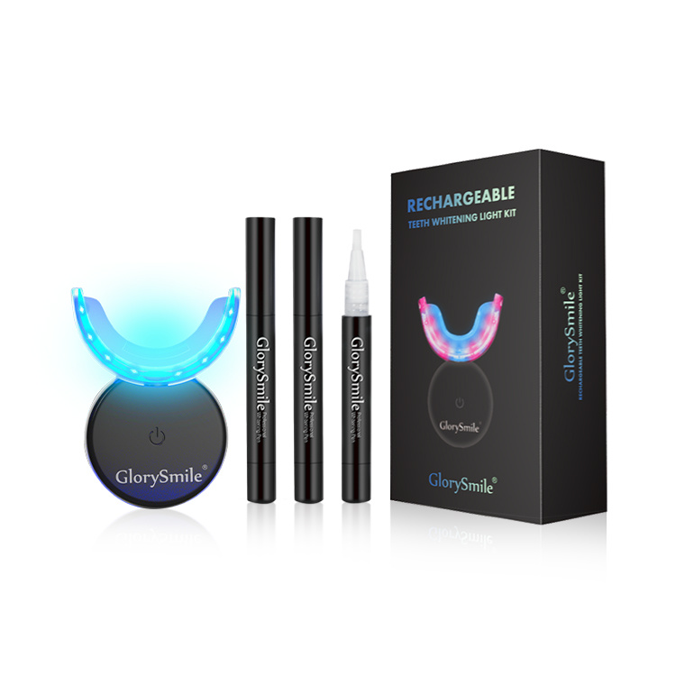 Kit de blanchiment des dents sans fil rechargeable Glorysmile Home