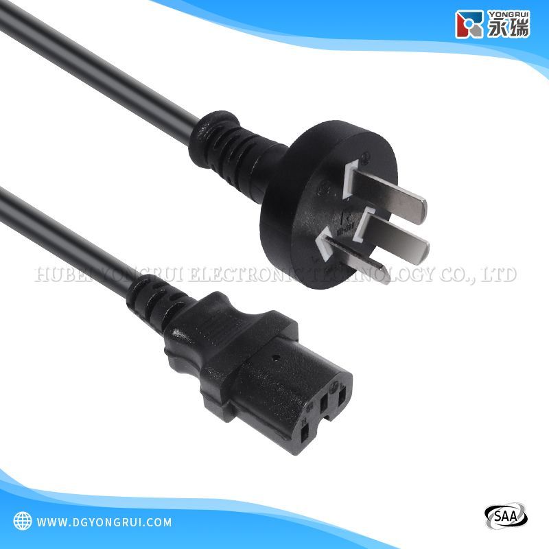 Australian SAA Standard Type I Plug with C15 Power Cord