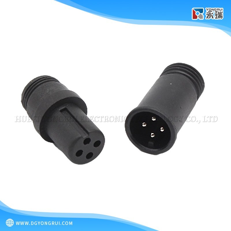 M12-4P Female And Male Connector