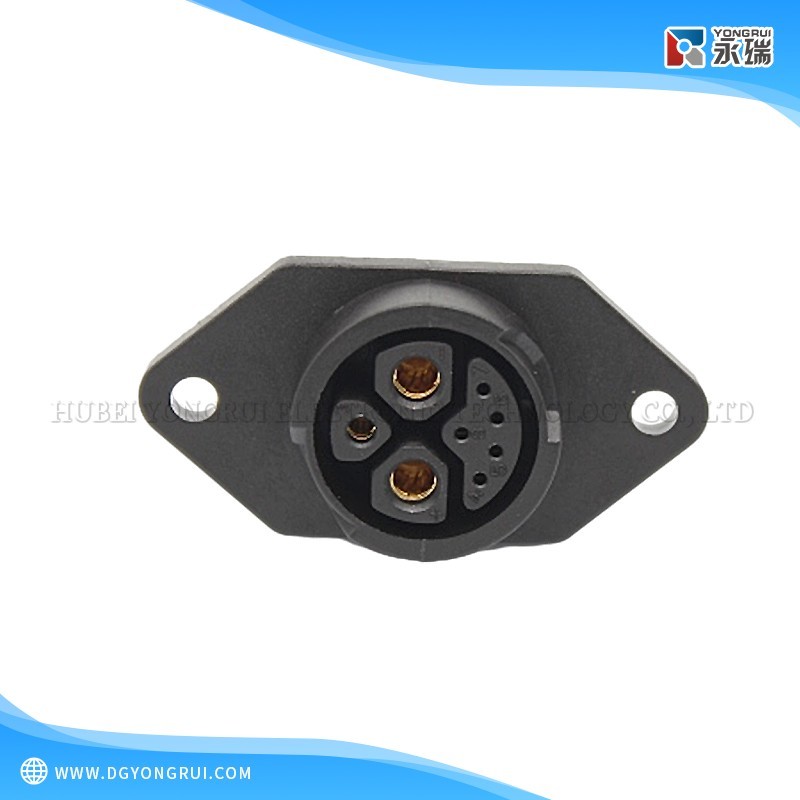 M25 Waterproof 8P (2+1+5) Male Socket Connector