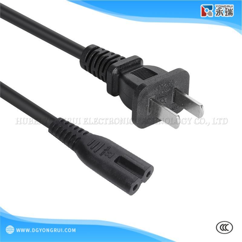 CCC China 2-Pin Plug With C8 Connector Power cord