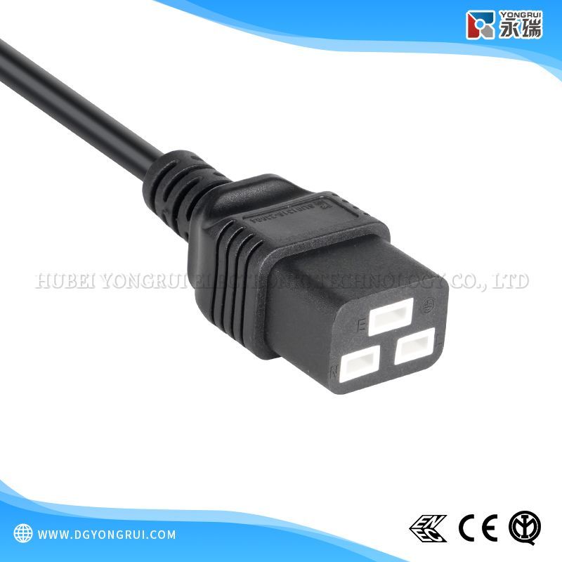 Italian IMQ Standard C19 Power Cord Connector
