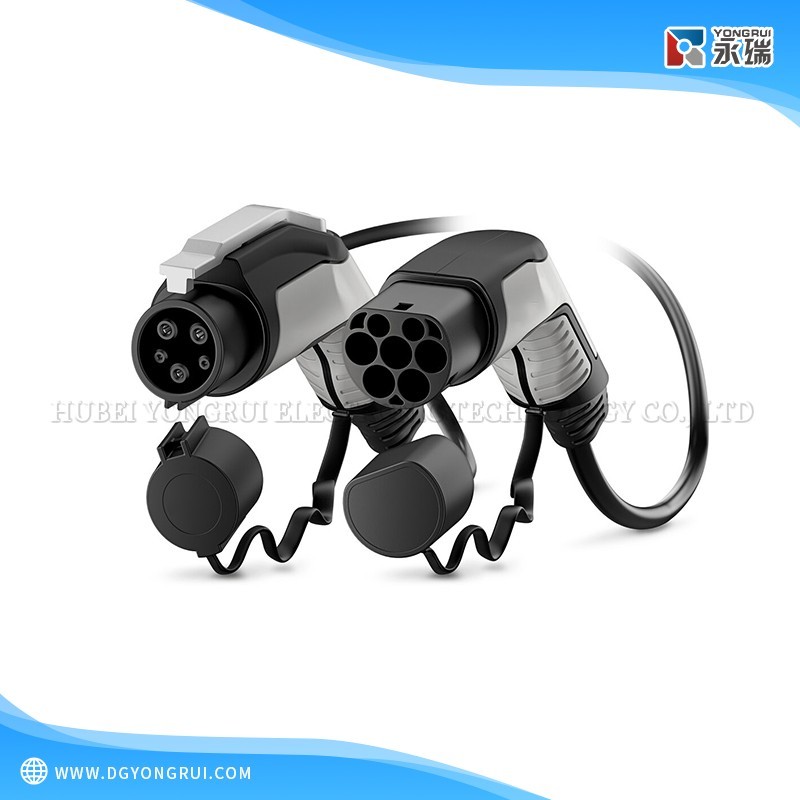 Type 1 to Type 2 Mobile AC charging cable