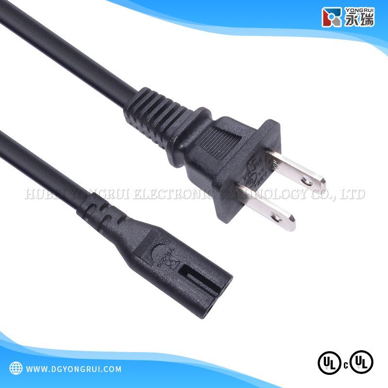UL America 2-Pin Plug With C8 Power Cord Set