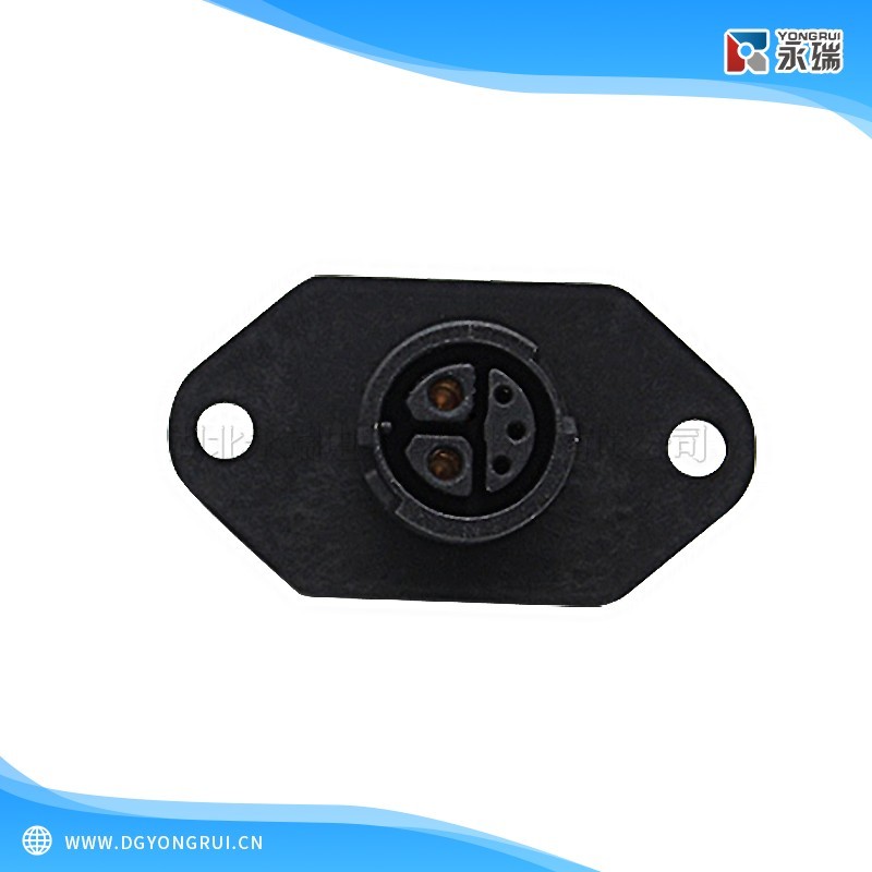 YR-M20防水连接器(2+3)5P母头
