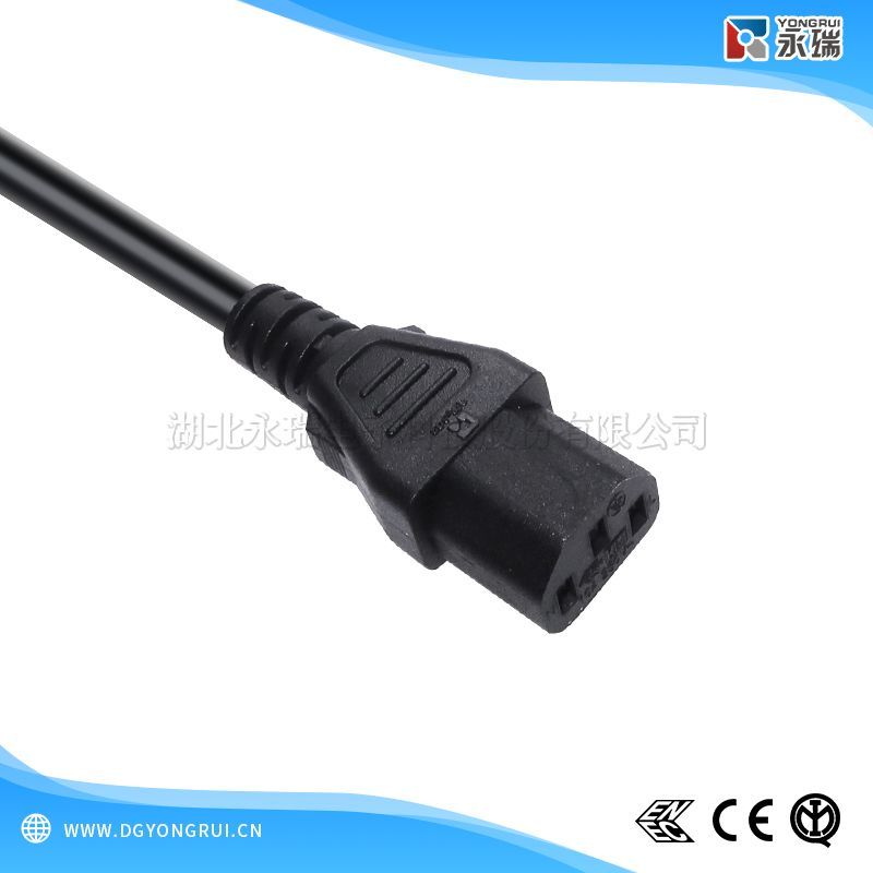 意大利 IMQ 认证 C13 电源线连接器