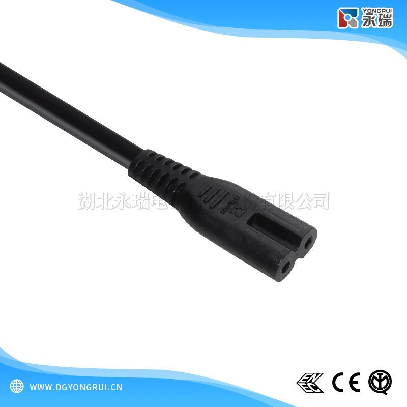 意大利 IMQ 认证 八字尾 (C7) 电源线连接器